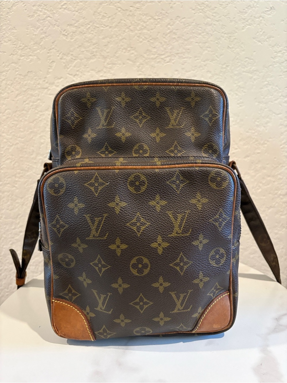 Louis Vuitton Monogram Canvas Amazon GM Crossbody Bag